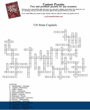 Make a crossword - Step 4